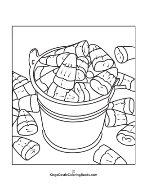 candy corn coloring page candy corn coloring page