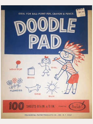 The Famous Doodle Pad of the 1970s